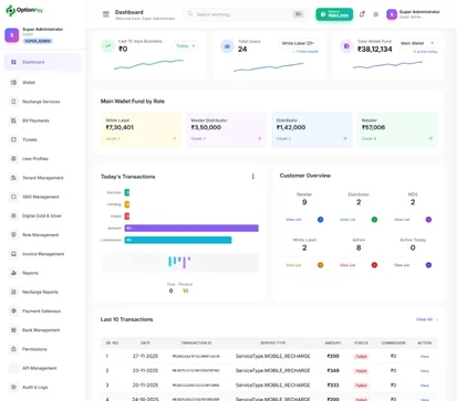Option Pay - Fintech payment solutions website