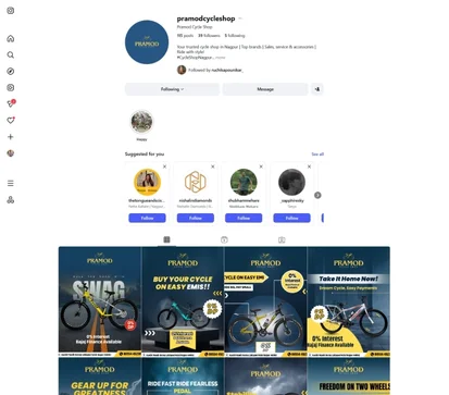 Pramod Cycle Shop - Retail business 