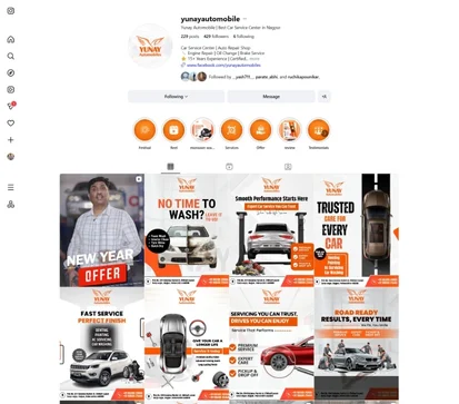 Yunuy Automobiles - Automotive Instagram page